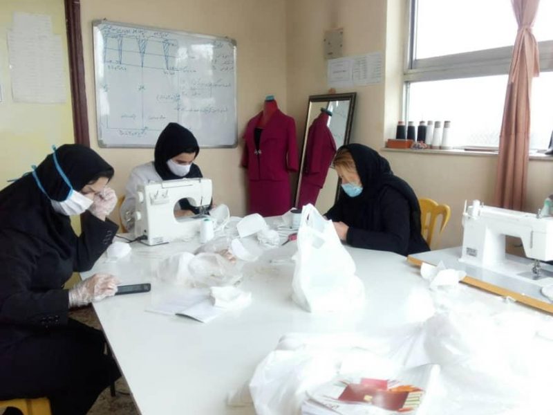 حرکت تحسین بر انگیز مردم و خیرین چوبر در مقابله با ویروس کرونا