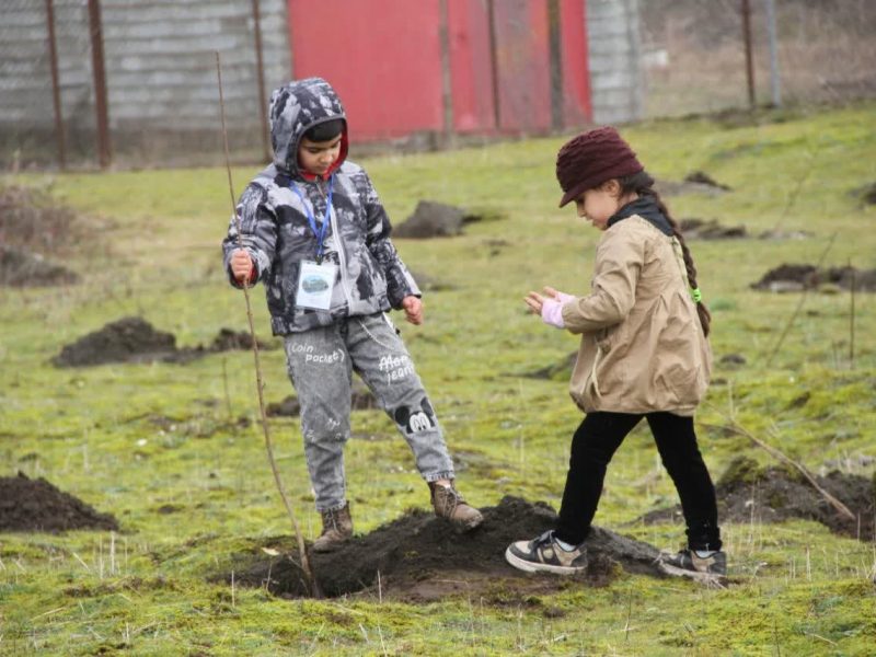 مشارکت مدارس آستارا در اجرای طرح کاشت یک میلیارد درخت